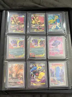 Pokemon Card Binder Modern Lot Collection SIRs IRs Charizard Gengar - Image 3