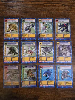 Vintage Digimon Battle Series 1 Cards Complete Starter Deck Set Saberleomon ++ - Image 3