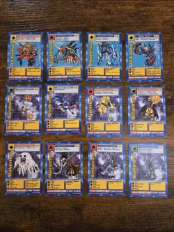 Vintage Digimon Battle Series 1 Cards Complete Starter Deck Set Saberleomon ++ - Image 4
