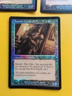 Zombie Cutthroat x3 MTG FOIL Shooting Star. Scourge 2003 3 Card. - Image 2