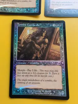Zombie Cutthroat x3 MTG FOIL Shooting Star. Scourge 2003 3 Card. - Image 3