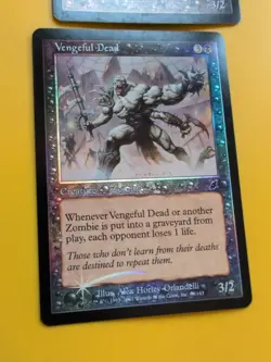 Vengeful Dead x2 Zombie MTG FOIL Shooting Star. Scourge 2003 2 Card. - Image 4