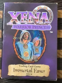 Xena Warrior Princess Immortal Favor Deck Trading Card Game - Complete - Image 1