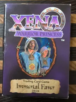 Xena Warrior Princess Immortal Favor Deck Trading Card Game - Complete - Image 5