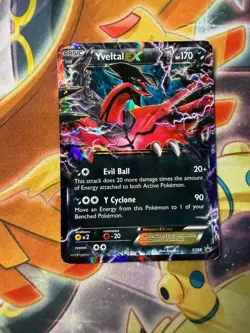 Yveltal EX XY08 XY Black Star Promo Holo Pokemon Card - Image 1