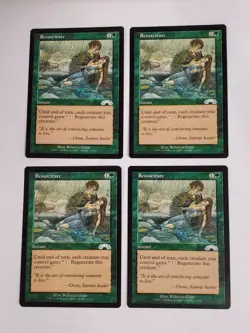 MTG Playset 4x Resuscitate (Exodus/Green/U) - BGM - Image 1
