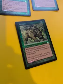 Kurgadon x3 rare beast MTG FOIL Shooting Star. Scourge 2003 3 Card. - Image 2