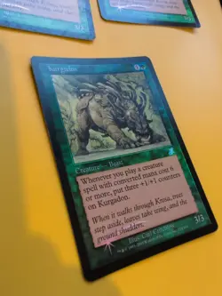 Kurgadon x3 rare beast MTG FOIL Shooting Star. Scourge 2003 3 Card. - Image 3