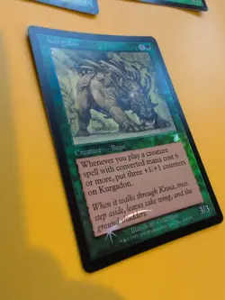 Kurgadon x3 rare beast MTG FOIL Shooting Star. Scourge 2003 3 Card. - Image 4