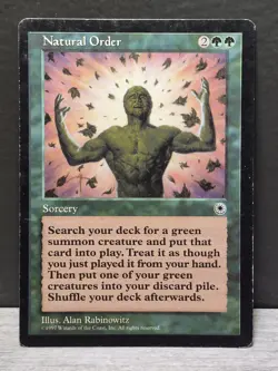 Natural Order - Portal - MTG - Magic the Gathering - Image 1