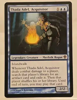 💥 Thada Adel, Acquisitor 💥 MTG Worldwake 🌟RARE🌟 MT/NM Magic The Gathering - Image 1