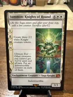 Summon: Knights of Round FINAL FANTASY FIN 0036 Non-Foil - Image 1