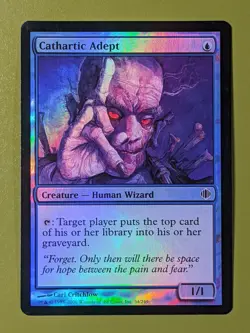 FOIL Cathartic Adept x1 Shards of Alara 1x Magic the Gathering MTG - Image 1