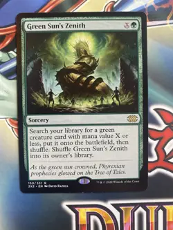 Green Sun's Zenith Double Masters 2022 Regular - Image 1