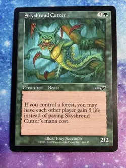 MTG Skyshroud Cutter Nemesis 118/143 Regular Common - Image 1