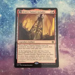 Brass's Tunnel-Grinder // Tecutlan, the Searing Rift (REGULAR) x1 - MTG LCI #135 - Image 1