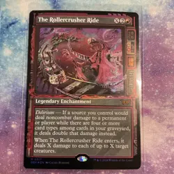 The Rollercrusher Ride (FOIL) x1 - MTG Duskmourn: House of Horror DSK #317 - Image 1