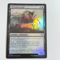 Shimmercreep 120 U Lorwyn Eclipsed Magic the Gathering MTG NM - Image 1