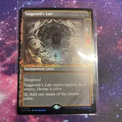 Valgavoth's Lair (FOIL) x1 - MTG Duskmourn: House of Horror DSK #327 - Image 1