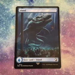 Island (REGULAR) x1 - MTG Jurassic World Collection REX #22 - Image 1
