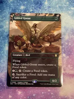 MTG Gilded Goose Borderless - Bloomburrow BLC - 83 Rare - Image 1