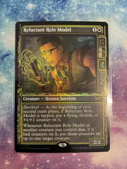 Magic the Gathering MTG DSK Reluctant Role Model 303 Foil Near Mint - Image 1