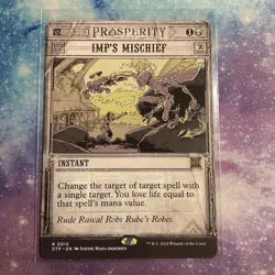 Imp's Mischief (REGULAR) x1 - MTG Breaking News OTP #15 - Image 1