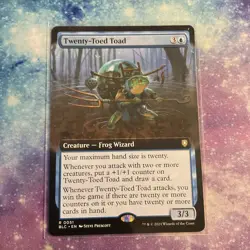 Twenty-Toed Toad (REGULAR) x1 - MTG Bloomburrow Commander BLC #51 - Image 1