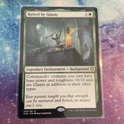 Raised by Giants (REGULAR) x1 - MTG Commander Legends: Battle for Baldur's Gate - Image 1