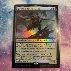 Gwenna, Eyes of Gaea (FOIL) x1 - MTG The Brothers' War BRO #185 - Image 1