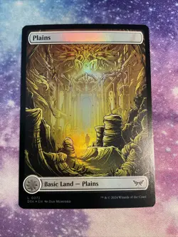 Magic the Gathering MTG DSK Plains 272 Foil Near Mint - Image 1