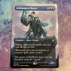 Archmage of Runes (REGULAR) x1 - MTG Foundations FDN #304 - Image 1