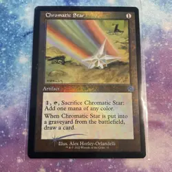 Chromatic Star (FOIL) x1 - MTG The Brothers' War Retro Artifacts BRR #11 - Image 1