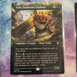 Loot, Exuberant Explorer (REGULAR) x1 - MTG Foundations FDN #336 - Image 1