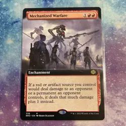 Mechanized Warfare (REGULAR) x1 - MTG The Brothers' War BRO #338 - Image 1