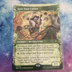 Keen-Eyed Curator (REGULAR) x1 - MTG Bloomburrow BLB #322 - Image 1