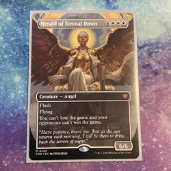 Herald of Eternal Dawn (REGULAR) x1 - MTG Foundations FDN #299 - Image 1