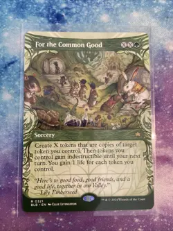 ​​Near Mint - ​​​For the Common Good (Showcase) - 321​ - Bloomburrow - BLB​​​ - Image 1