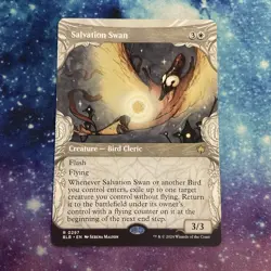 MTG / Salvation Swan / Borderless 297 / BLB / NM / Rare / Pack Fresh - Image 1