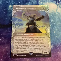 Magic the Gathering MTG BLB Whiskervale Forerunner 301 Foil Near Mint - Image 1