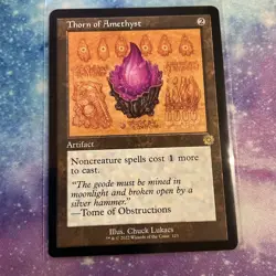 Thorn of Amethyst (REGULAR) x1 - MTG The Brothers' War Retro Artifacts BRR #123 - Image 1