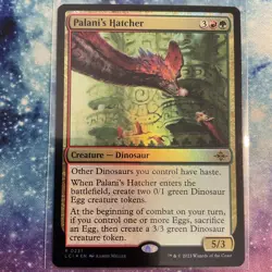 Palani's Hatcher (FOIL) x1 - MTG The Lost Caverns of Ixalan LCI #237 - Image 1