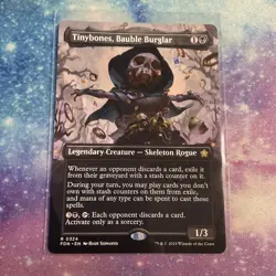 Tinybones, Bauble Burglar (REGULAR) x1 - MTG Foundations FDN #324 - Image 1