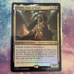 Elenda, Saint of Dusk (FOIL) x1 - MTG Foundations FDN #119 - Image 1
