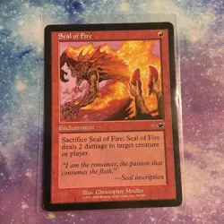 Seal of Fire (REGULAR) x1 - MTG Nemesis NEM #98 - Image 1