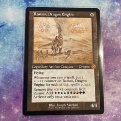 Ramos, Dragon Engine (REGULAR) x1 - MTG The Brothers' War Retro Artifacts BRR - Image 1