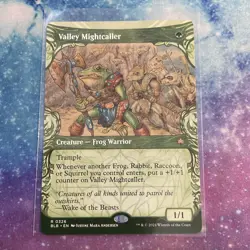 Valley Mightcaller (REGULAR) x1 - MTG Bloomburrow BLB #326 - Image 1