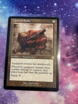 Magic the Gathering Quietus Spike #046 Retro Frame The Brothers' War MTG - Image 1