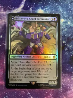 MTG Blitzwing, Cruel Tormentor Blitzwing, Adaptive Assailant FOIL 004 M BOT - Image 1