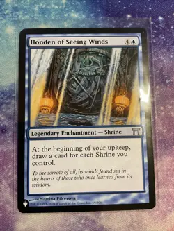 Magic the Gathering MTG Honden of Seeing Winds (667) The List NM - Image 1